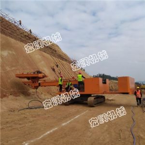 山體護(hù)坡鉆孔機，全液壓錨固鉆機現(xiàn)貨出售