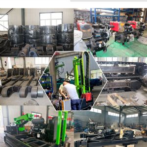 液壓錘款光伏打樁機(jī)